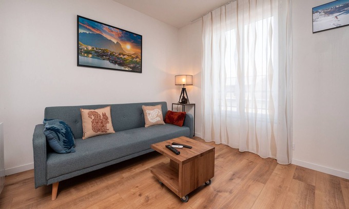 Lorient Apartamento | Apartamento 'Îlots De Merville' con Wi-Fi