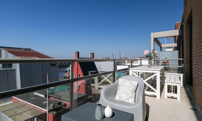 Vissershaven Apartamento | Apartamento en Den Haag con playa de mar