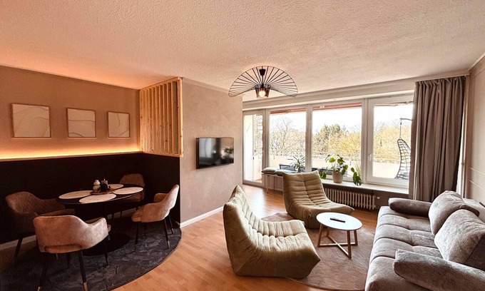 Halstenbek Apartamento | Apartamento 'Kokorey' con balcón y Wi-Fi