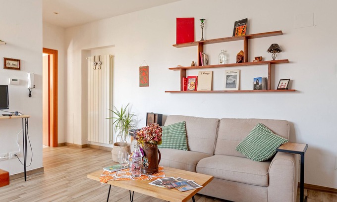 Pisa Apartamento | Apartamento 'Le 7 Calle - Piano Terra' con jardín compartido y Wi-Fi