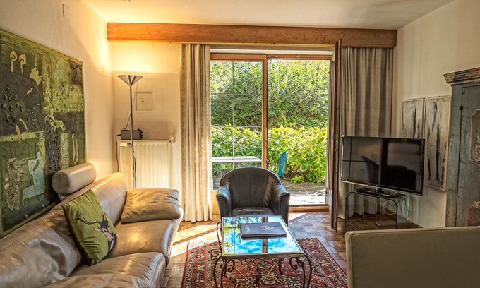 Telfes im Stubai Apartamento | Apartamento con jardín y piscina, se admiten mascotas, ferrocarriles de montaña gratis