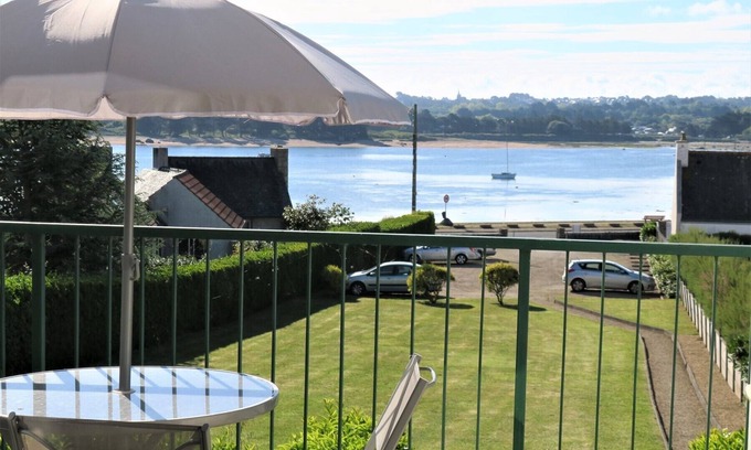 Tregastel Apartamento | Apartamento con terraza VISTA AL MAR en TREGASTEL