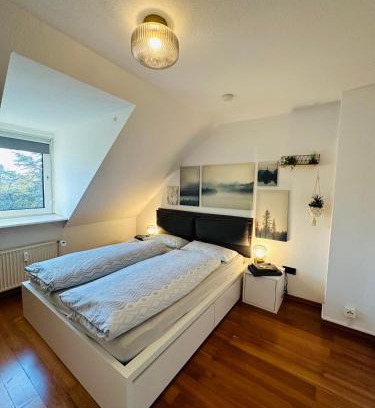 Western Ring Area Apartamento | Apartments Braunschweig - Charlys Home - Küche - Fachwerk - Familie