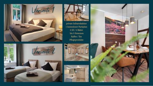 Celle Apartamento | ApartZ - Celle Altstadt - bis 9 Personen, 3 SZ, Infrarotsauna, Parkplatz, W-LAN, Dachterrasse