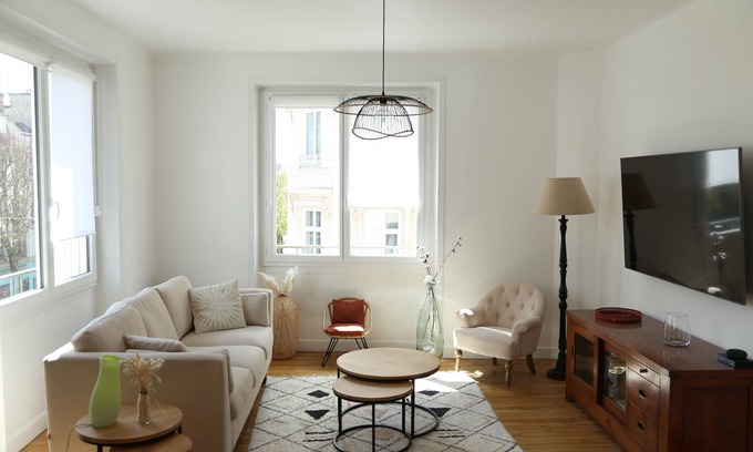 Lorient Apartamento | Appart. Hypercentre, Spacieux et Lumineux - 3 Chambres