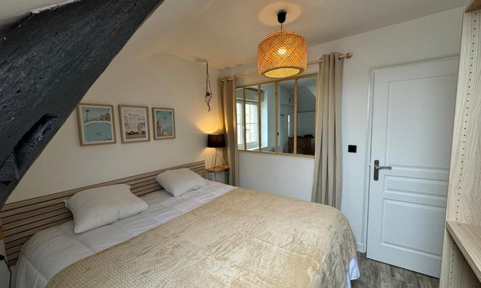 Bauge Apartamento | Appart T2 cosy - 4 pers - Centre Baugé