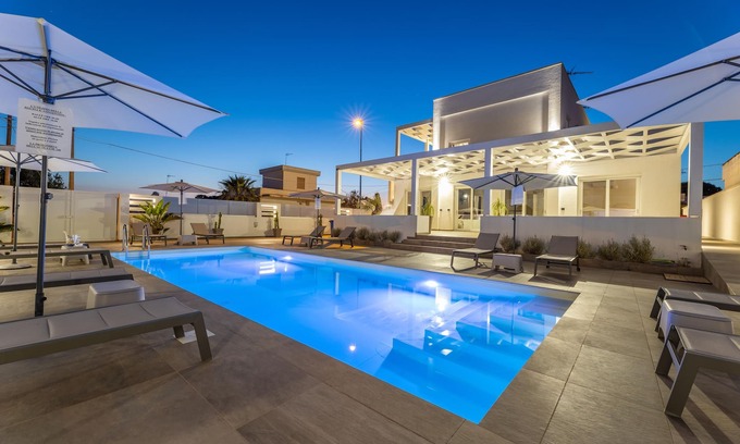 Torre Suda Apartamento | Appartamento Malika Bianco - Tor...