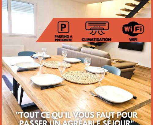 Montceau-les-Mines Apartamento | Appartement 3 chambres