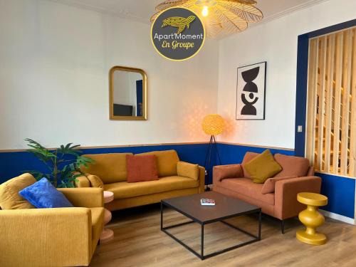 Bourbourg Apartamento | Appartement 4 chambres avec cour- centre Bourbourg