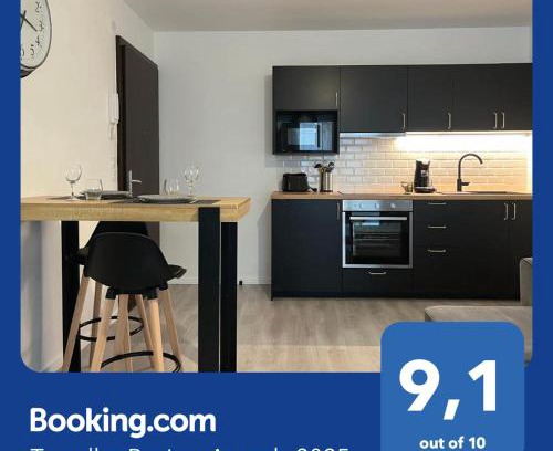 Poincare - Foch - Anatole France - Croix de Bourgogne Apartamento | Appartement cosy à Nancy - Parking privé