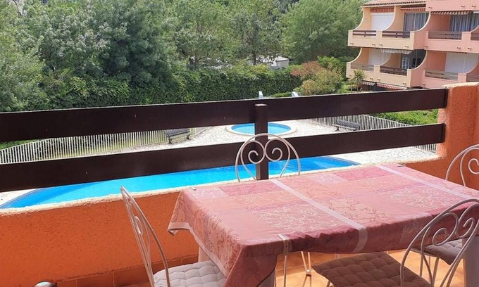 Argeles Plage Apartamento | Appartement lumineux T2 avec piscine, loggia et parking, 4 couchages - Argelès-sur-Mer - FR-1-388-55