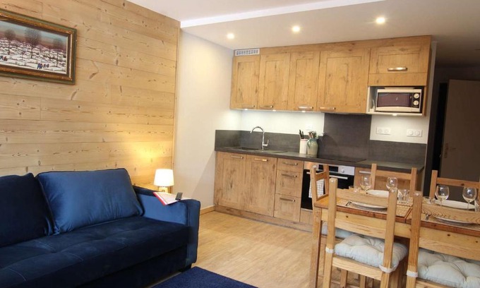 Montgenevre Apartamento | Appartement rénové 6 pers. avec balcon et parking privé à Montgenèvre - FR-1-330D-115