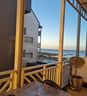 Le Croisic Apartamento | Appartement vue latérale mer