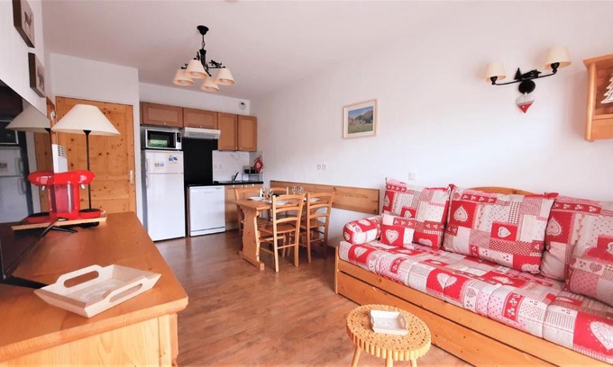 Orcieres-Merlette Apartamento | Appt T2 Cabine 4-6 personnes au pied des pistes