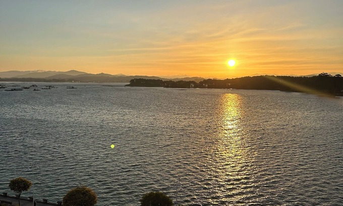 O Grove Apartamento | Apartamento Aquamarina con vistas al mar y a la Isla de la Toja