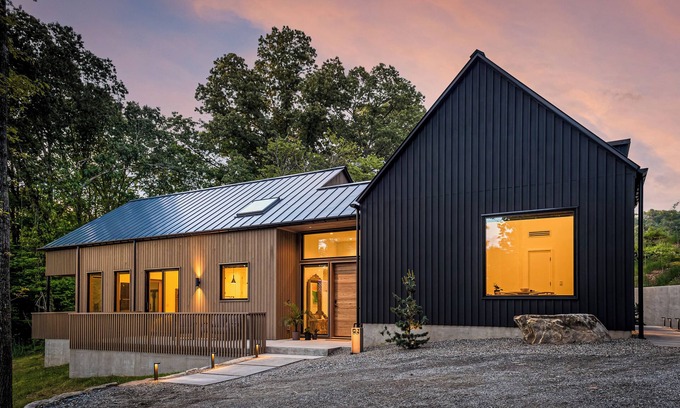 Weaverville Casa | Architect-Designed 3BR Forest Retreat Near Asheville