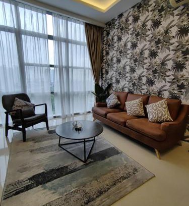 Petaling Jaya Apartamento | Azure 3-Bedroom Next To Le Meridien Hotel Paradigm Mall