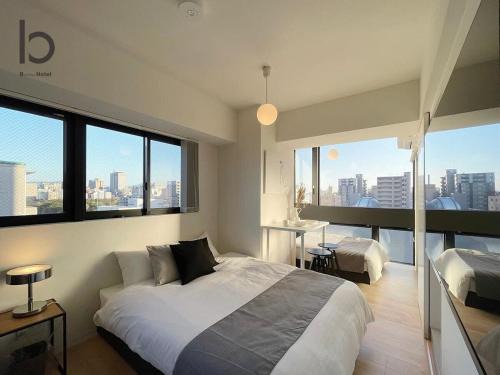 Hiroshima City Centre Apartamento | b hotel Nekoyard - Convenient Studio, Walk to Peace Park & Shops