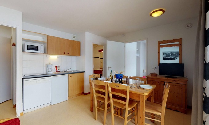 Termignon Apartamento | Balcons B 007 - PARC NAT. VANOISE appart. 6 pers.