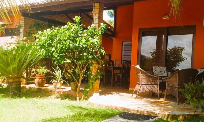 Barra do Cunhau Casa | Barra do Cunhau House Praiana 02 in Strandnähe