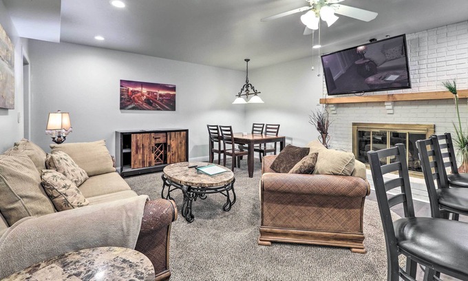 Fayetteville Casa | Basement Hideaway < 3 Mi to Pinewood Studios!