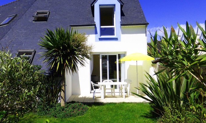 Etel Casa | Playa a 400 m, tranquila, se admiten mascotas, tiendas a 800 m, 2/6 pers.