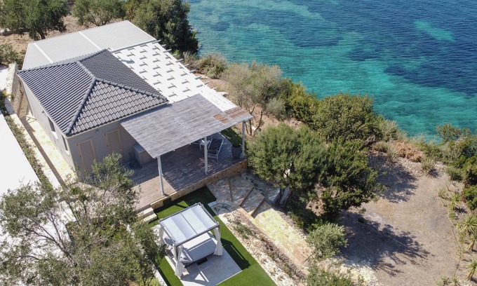 Marathias Casa | Beach Villa Cavo - with private sea access