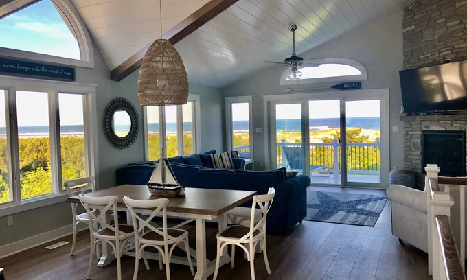 Sea Isle City Casa | ¡Belleza frente a la playa en la calle 59! Vistas increíbles y cerca de todo!