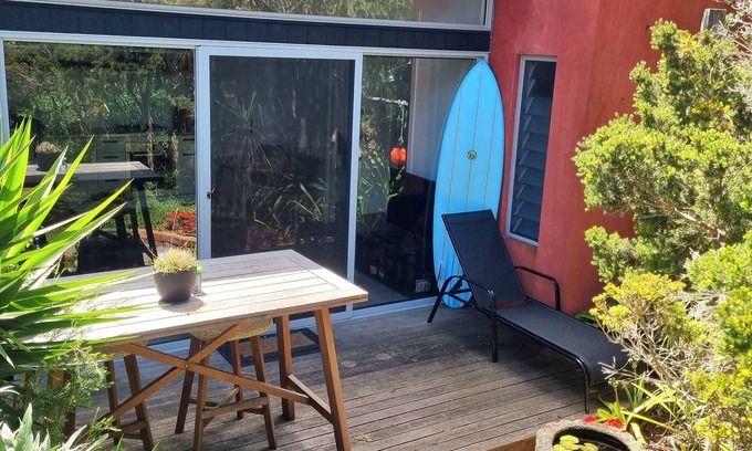 Smiths Beach Apartamento | Beachwood Garden Studio, una escapada perfectamente diseñada para parejas.