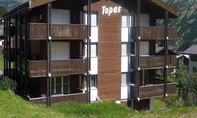 Saas-Fee Apartamento | Bonito apartamento para 4 personas con WIFI, TV, balcón y aparcamiento