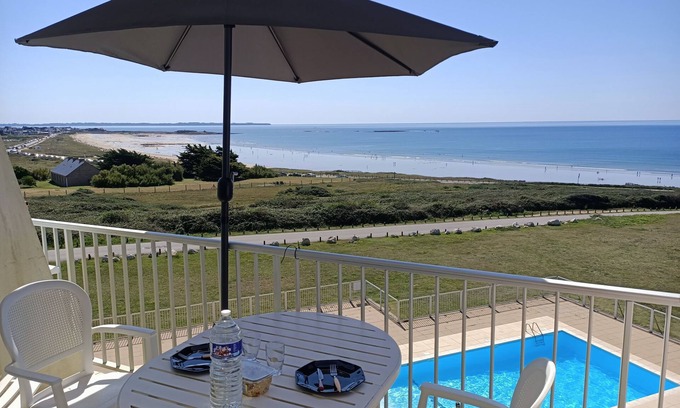 Guidel Apartamento | Beautiful apartment facing the sea