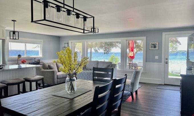 Cheboygan County Casa | Beautiful Burt Lake Getaway