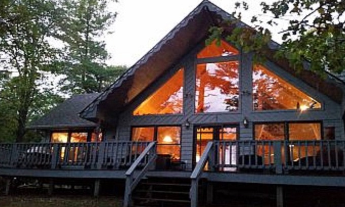 Longville Chalet De Esquí | Hermoso chalet tranquilo en Long Lake