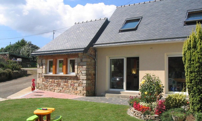 Argol Casa | Magnífica casa de campo confortable con jardín de flores - Península de Crozon - WIFI