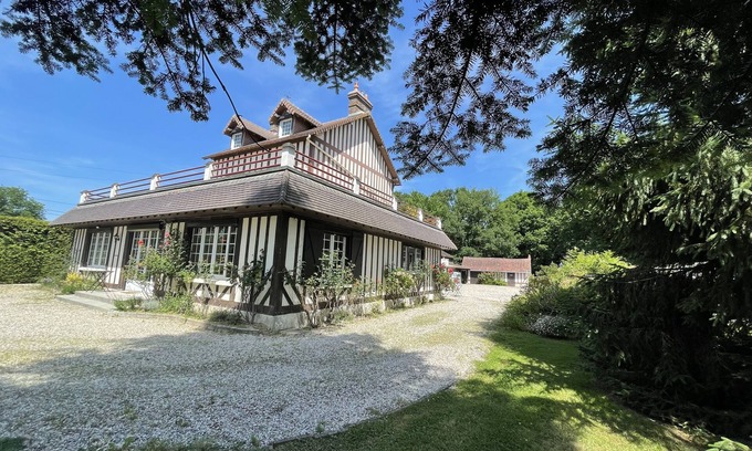 Gonneville-sur-Mer Casa | Hermosa casa normanda con piscina (11 personas)