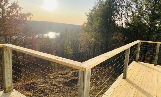 Amherst Casa | Beautiful views and water access on 20 acre paradise! slps 14 Hot tub dock kayak