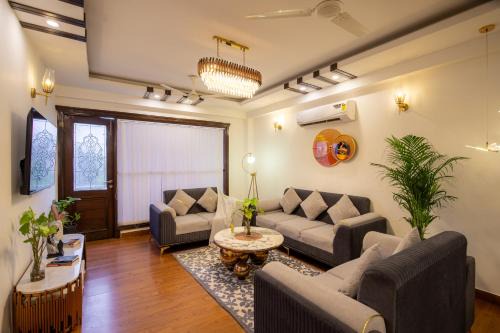 New Delhi Apartamento | BedChambers Serviced Apartments South Extension