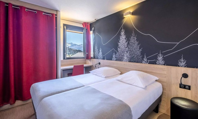 Les Saisies Apartamento | Belambra Club Les Embrunes - Half board and lifts - Premium Room 2 Adults with Balcony and View