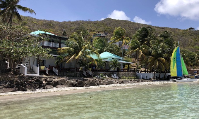 Friendship Villa | Bequia Villa frente al mar