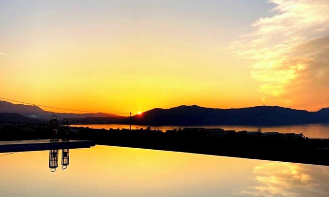 Dramia Villa | Blue Harmony villa SEA VIEW heated pool