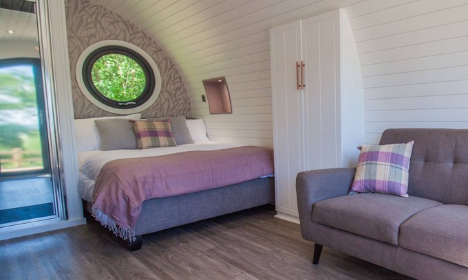 Pickering Cabina | Bluebell Glamping Pod - 2 plazas | Ganador del premio de oro
