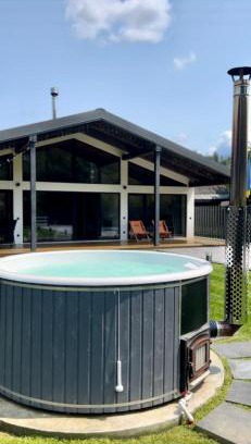 Slavske Chalet De Esquí | Boiko house - котеджі з чаном-джакузі