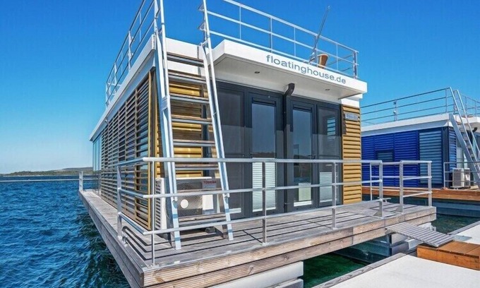 Braunsbedra Alquiler De Eote | Bootshaus Familia y Amigos en Geiseltalsee