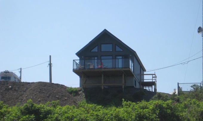 Sainte-Felicite Casa | Bord de l'eau Maison toit Cathédrale Fenestré