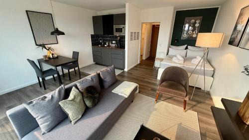 Moers Apartamento | BOSTEL 89 - Apartment, in der Altstadt, Klimaanlage, Aufzug