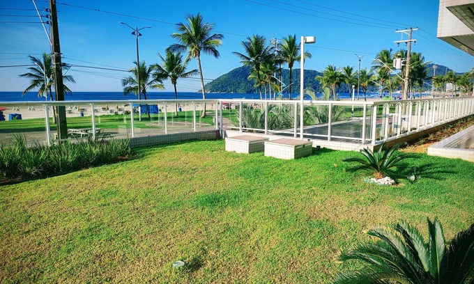 Centro Apartamento | Boulevard Clube - Bertioga, Frente Para o mar