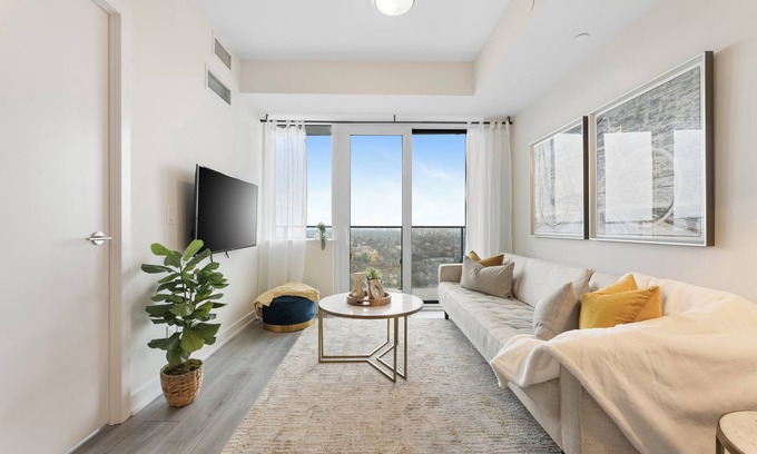 Willowdale Apartamento | Brand new luxury 1 bedroom 1 bathroom condo in heart of Toronto