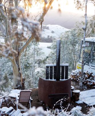 Dysart Apartamento | Bus & Hot Tub Secluded Eco Forest Retreat