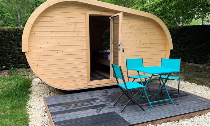 Sadirac Cabina | Cabane Hobbit 3 Personnes Sans Sanitaire Climatisée