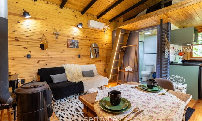 Urubici Cabina | Cabin in the Avencal Waterfall Valley Cua001